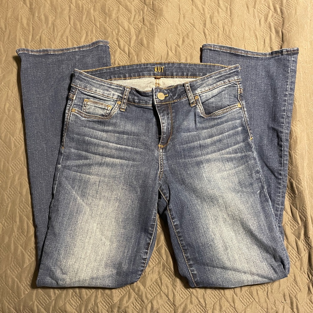 KUT from the Kloth baby bootcut jeans size 10s